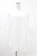 NieR Clothing / プリント半袖CUTSEW XL 白 H-25-05-13-1044-PU-TO-KB-ZH
