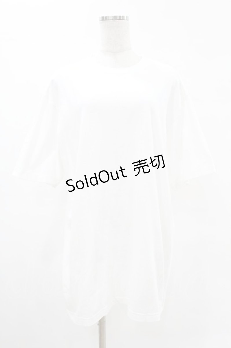 画像1: NieR CLOTHING / プリント半袖CUTSEW XL 白 H-25-08-17-036-PU-TO-KB-ZT001 (1)