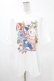 画像1: NieR Clothing / SUMMERプリントCUTSEW XL 白 H-25-05-13-1045-PU-TO-KB-ZH (1)