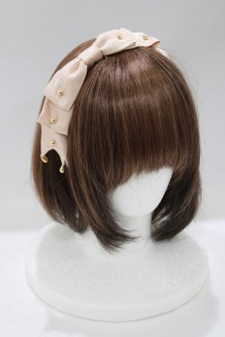 画像1: Angelic Pretty / 少女のPartyカチューシャ  ピンク H-25-05-13-067-AP-AC-NS-ZH