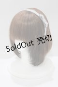 Swankiss / glitter ribbonカチューシャ  シルバー H-25-05-13-069-CA-AC-NS-ZH