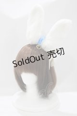 BABY,THE STARS SHINE BRIGHT / 時計うさぎのうさみみカチューシャ  オフ/サックス H-25-05-13-073-BA-AC-NS-ZH