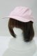 画像1: evelyn / バックリボンキャップ  ピンク H-25-05-13-075-LO-AC-NS-ZH (1)