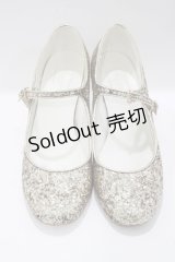 RoseMarie seoir / glitter shoes L(約24.5cm) ゴールド H-25-05-13-080-LO-SH-NS-ZH