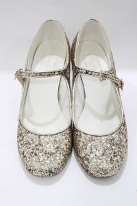 RoseMarie seoir / glitter shoes L(約24.5cm) ゴールド H-25-05-13-080-LO-SH-NS-ZH