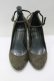 画像1: mayla classic / ストラップシューズ 34(22.5cm） グリーン H-25-05-13-083-LO-SH-NS-ZH (1)