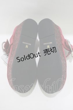 画像4: Ank Rouge / グリッターベロアシューズ M ワイン H-25-05-13-085-CA-SH-NS-ZH