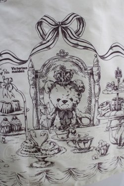 画像4: Victorian maiden / ロイヤルベアジャンパースカート Free アイボリー H-25-05-13-007-CL-OP-NS-ZH