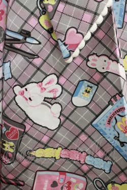 画像4: Angelic Pretty / Fancy Stationeryジャンパースカート Free グレー H-25-05-13-008-AP-OP-NS-ZH