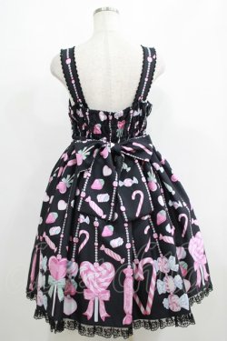 画像3: Angelic Pretty / Candy Ornamentジャンパースカート Free ブラック H-25-05-13-009-AP-OP-NS-ZH