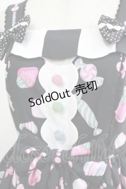 画像4: Angelic Pretty / Candy Ornamentジャンパースカート Free ブラック H-25-05-13-009-AP-OP-NS-ZH