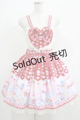 Angelic Pretty / Diner Dollスカート Free レッド H-25-05-13-010-AP-SK-NS-ZH