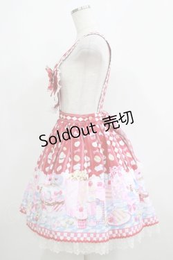画像2: Angelic Pretty / Diner Dollスカート Free レッド H-25-05-13-010-AP-SK-NS-ZH