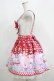 画像2: Angelic Pretty / Diner Dollスカート Free レッド H-25-05-13-010-AP-SK-NS-ZH (2)