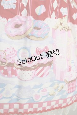 画像4: Angelic Pretty / Diner Dollスカート Free レッド H-25-05-13-010-AP-SK-NS-ZH
