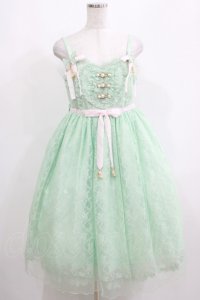 Angelic Pretty / Shanghai Dollジャンパースカート Free ミント H-25-05-13-011-AP-OP-NS-ZH
