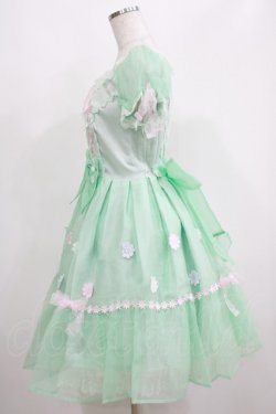画像2: Angelic Pretty / Happiness Easterワンピース Free ミント H-25-05-13-014-AP-OP-NS-ZH