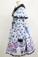 画像2: Angelic Pretty / Happy Treat Partyワンピース Free サックス H-25-05-13-016-AP-OP-NS-ZH (2)