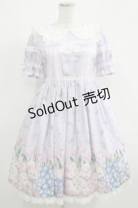 Angelic Pretty / Flower Kittenワンピース Free ラベンダー H-25-05-13-017-AP-OP-NS-ZH