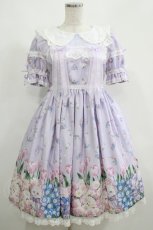 画像1: Angelic Pretty / Flower Kittenワンピース Free ラベンダー H-25-05-13-017-AP-OP-NS-ZH (1)