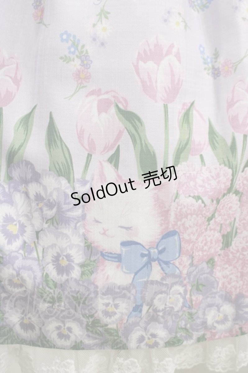 画像4: Angelic Pretty / Flower Kittenワンピース Free ラベンダー H-25-05-13-017-AP-OP-NS-ZH (4)