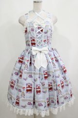 metamorphose / Disney Alice in Wonderlandジャンパースカートセット 1（通常サイズ） サックス H-25-05-13-024-ME-OP-NS-ZH
