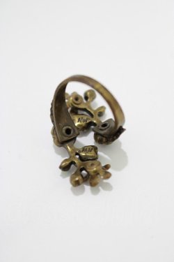 画像2: Michal Negrin / フラワーリング  ピンク×オーロラストーン H-25-05-14-039-LO-AC-KB-ZH