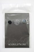NieR Clothing / STAINLESSシエルピアス  シルバー H-25-05-14-050-PU-AC-KB-ZH