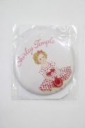 Shirley Temple / 缶バッジ  ピンク H-25-05-14-056-ET-ZA-KB-ZH