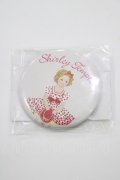 Shirley Temple / 缶バッジ  ピンク H-25-05-14-057-ET-ZA-KB-ZH