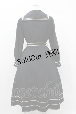 画像2: Innocent World / セーラーコートワンピース Ｍ/114.8cm丈 ブラック H-25-05-14-1030-IW-OP-NS-ZH