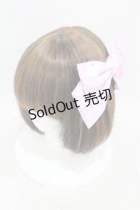 m petit by misako / サンリオキャラクターズコラボ キキララ リボンバレッタ  ラベンダー H-25-05-14-1004-LO-AC-NS-ZH