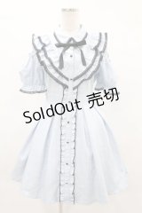 LIZ LISA / オープンショルダーチェックワンピース Free サックス H-25-05-14-1034-LO-OP-NS-ZH