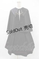 Amavel / Rosary Vampire ケープマント付ジャンスカ Free ブラック H-25-05-14-1035-CA-OP-NS-ZH