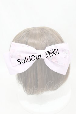 画像2: m petit by misako / サンリオキャラクターズコラボ キキララ リボンバレッタ  ラベンダー H-25-05-14-1004-LO-AC-NS-ZH