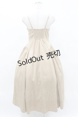 画像2: an another angelus / サイドギャザーキャミワンピース Free BEIGE H-25-05-14-1037-CA-TO-NS-ZH