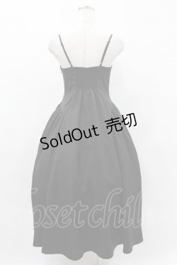 画像2: an another angelus / サイドギャザーキャミワンピース Free BLACK H-25-05-14-1038-CA-TO-NS-ZH