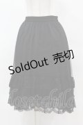 axes femme / 裾レースフィッシュテールスカート Free ブラック H-25-05-14-1041-AX-SK-NS-ZH