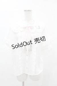 Amavel / Jerryfish Aquarium ブラウス Free オフ/ピンク H-25-05-14-1048-CA-BL-NS-ZH