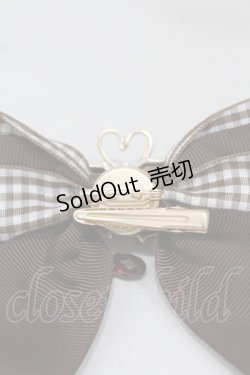画像3: axes femme POETIQUE / チェリーワッフルマルチリボン  ブラウン H-25-05-14-1005-AX-AC-NS-ZH
