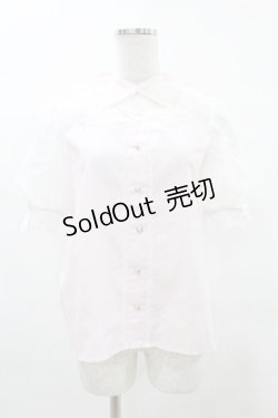 画像1: Lovely Tency / 眞白ありすコラボ/レースブラウス M ピンク H-25-05-14-1054-0-BL-NS-ZH