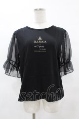 m petit by misako / MSシアーソデプルオーバー L ブラック H-25-05-14-1057-LO-TO-NS-ZH