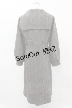 画像2: axes femme / セーラー襟クラシカルコート Free ブラウン H-25-05-14-1060-AX-CO-NS-ZT-C029