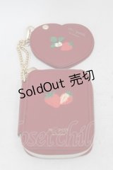 m petit by misako / AMハートミラーツキポーチ  レッド H-25-05-14-1008-LO-ZA-NS-ZH