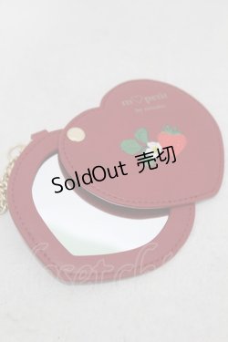 画像3: m petit by misako / AMハートミラーツキポーチ  レッド H-25-05-14-1008-LO-ZA-NS-ZH