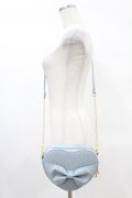 m petit by misako / ハートリボンショルダーバッグ  サックス H-25-05-14-1014-LO-BG-NS-ZH