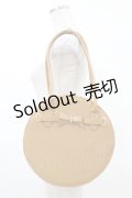 m petit by misako / サークルリボントート  キャメル H-25-05-14-1016-LO-BG-NS-ZH