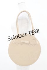 m petit by misako / サークルリボントート  キャメル H-25-05-14-1016-LO-BG-NS-ZH