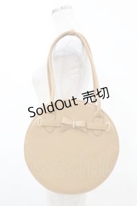 m petit by misako / サークルリボントート  キャメル H-25-05-14-1016-LO-BG-NS-ZH