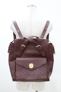 m petit by misako / TT*AMリュック  ボルドー H-25-05-14-1019-LO-BG-NS-ZH